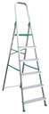 Escalera de aluminio doméstica 6 peldaños DOM06 Plabell