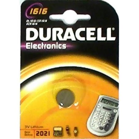 PILA LITIO 1616 (BLISTER 1UD) DURACELL