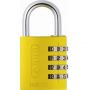 Candado de combinacion 40mm amarillo Abus