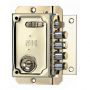 Cerradura de sobreponer Fac S 90 P - 50mm izquierda dorado