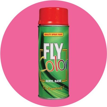 Pintura Fly en spray brillo ral 4003 lila brezo 200ml Motip