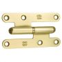 Pernio modelo 405C 95x52x2mm acero cromado mate izquierda Amig