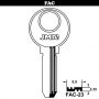 Llave serreta grupo B modelo FAC-23D (caja 50 unidades) JMA