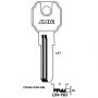 Llave seguridad laton mod lin19d (bolsa 10 unidades) JMA