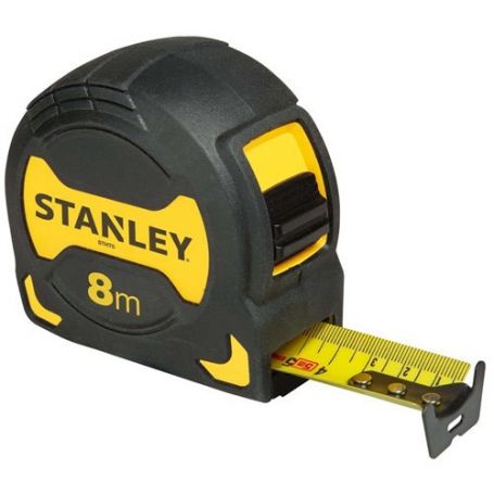 ▷ Comprar Flexómetro Stanley Grip 8m x 28mm | Bricolemar