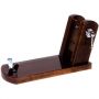 Jamonero Rioja lacado tabaco Buarfe