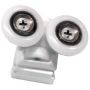 Rodamiento mampara doble blanco Metalkris Cufesan