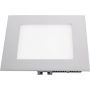 Downlight led 6w 480lm cuadrado 6000k cromo mate ledinnova