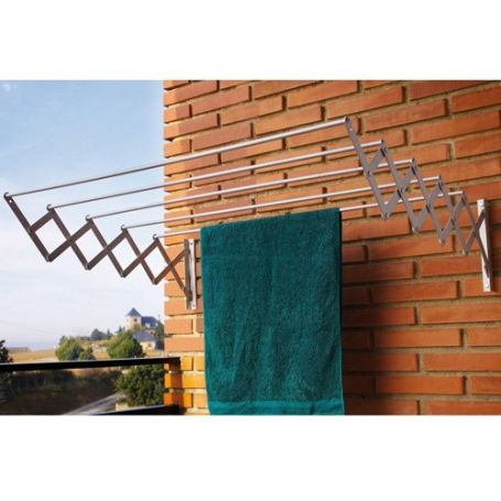 Th Nueva llegada muerto ▷ Comprar Tendedero acordeon AC-120 aluminio 120x23x71cm Cuncial | Br...