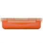Tupper contenedor comida Valira 0,5 litro naranja