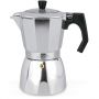 Cafetera aluminio La Italiana 12 tazas tapa transparente Lifestyle