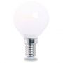 Lampara esferica led 4 w e14 3000k serie cristal gsc