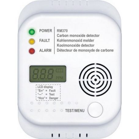 ▷ Comprar Detector de monóxido de carbono monitor RM370 Smartwares | ...