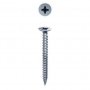 Tornillo para aglomerado 3,5x16 zincado pozidriv pz cabeza plana (1000 unds) Heco