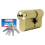 Cilindro europeo D6 Abus 40x40 latón