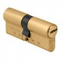 Cilindro seguridad Amig modelo 10000 doble embrague 31+31 latón mate