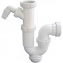 Sifon curvo extensible con toma lavadora 1.1/2" Tecnoagua