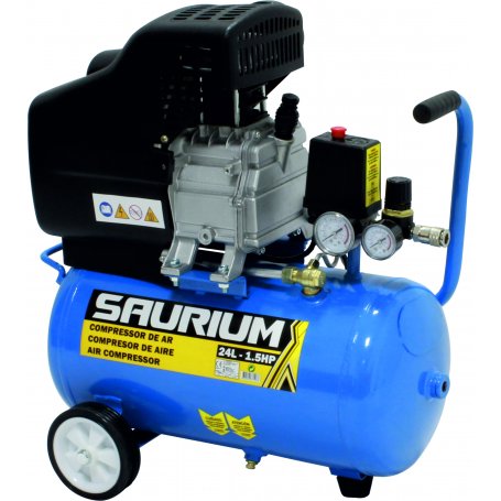 Compresor 24lts Saurium 2HP Mader