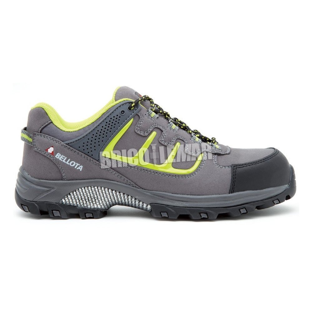 ▷ Comprar Zapato de seguridad Trail gris 45 S3 Bellota | Bricol...