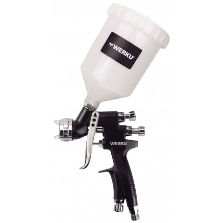 Pistola de pintar por gravedad HVLP-III 600ml 1.5HP WK500470 Werku