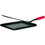 Asador cuadrado con parrilla 23cm Estrella