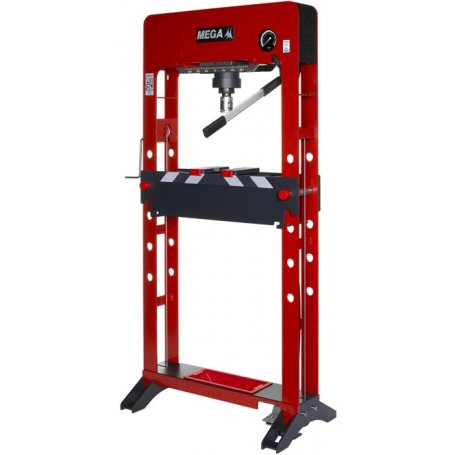 Prensa hidráulica de taller chasis ancho aire pedal 50T Mega PRD50NF