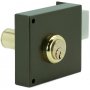 Cerradura sobreponer Ilargi 124A 100mm he derecha bombillo redondo