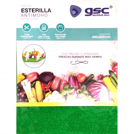 Esterilla antimoho para frigorifico 460x295 mm ajustable gsc