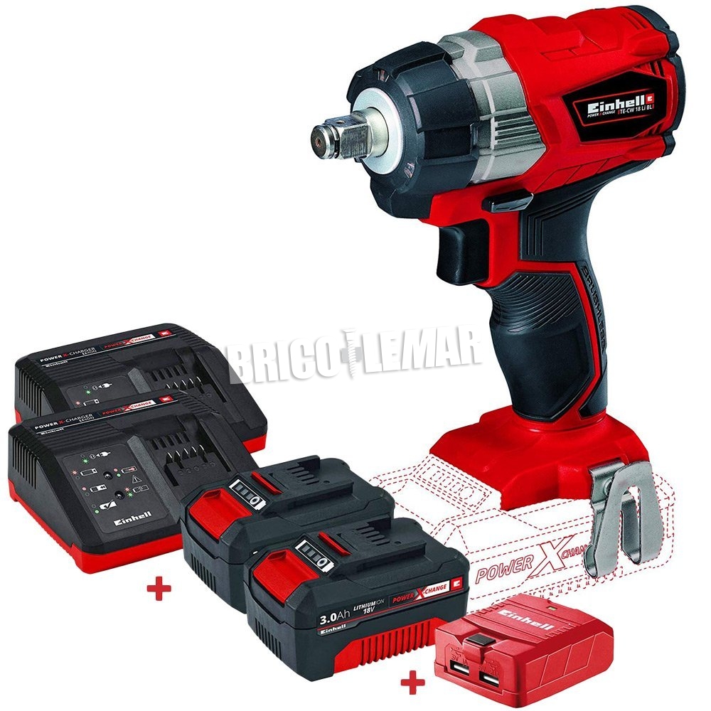 Empeorando preámbulo Sarabo árabe ▷ Comprar Kit llave de impacto Einhell TE-CW 18Li BL + 2 Baterías 3Ah... Empeorando preámbulo Sarabo árabe ▷ Comprar Kit llave de impacto Einhell TE-CW 18Li BL + 2 Baterías 3Ah...