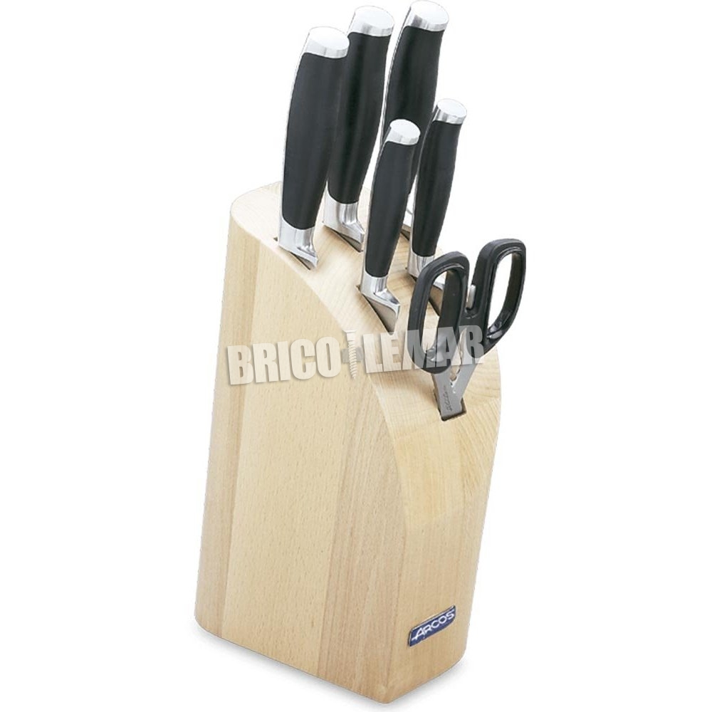 Arcos Juego Cuchillos Cocina Arcos, Arcos Cuchillos, Cuchillo Profesional, 6 Piezas