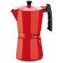 Cafetera italiana de aluminio 6 tazas inducción LUXE Red Alza