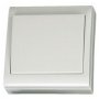 Interruptor superficie blanco 80x80mm 10a 250v gsc