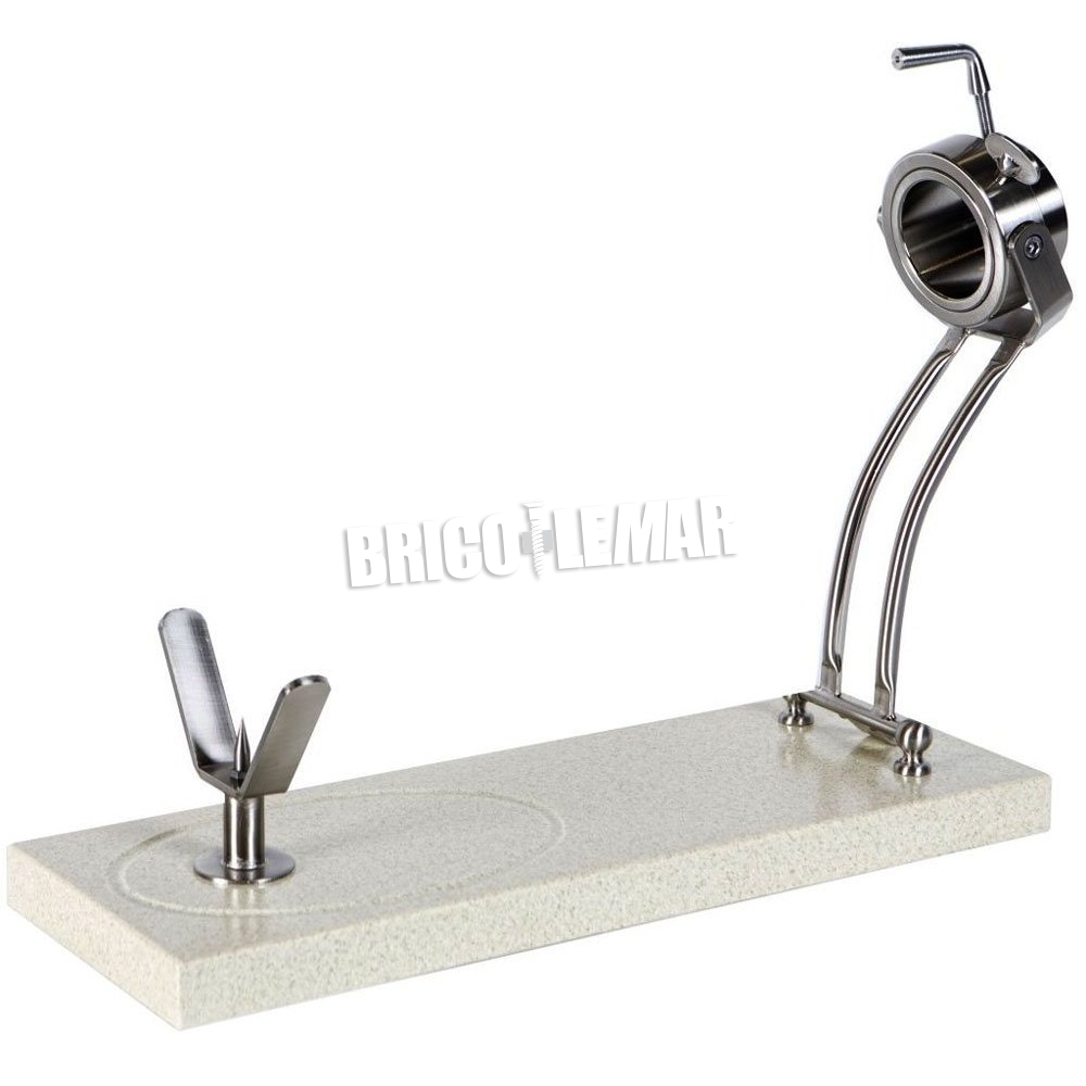 ▷ Comprar Soporte Jamonero Giratorio Plegable largo metal/bambú + set