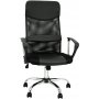 Silla de oficina negra Dafne Furniture Style