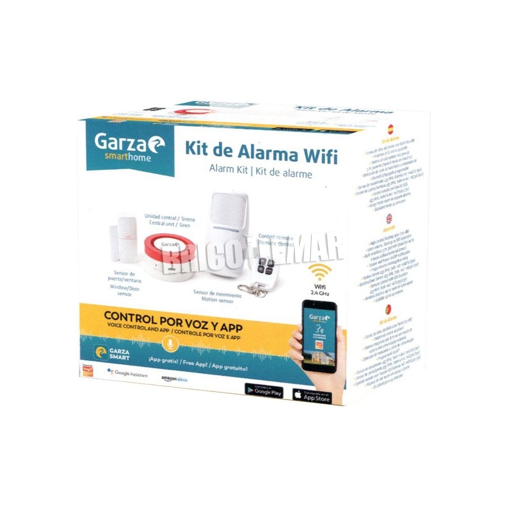 ▷ Comprar Kit de seguridad inteligente Wifi Garza Smarthome