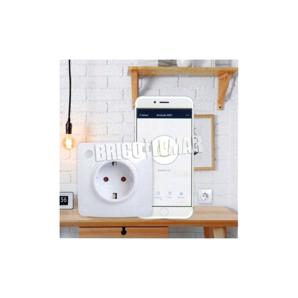 ENCHUFE GARZA SMART WIFI 401268 PARED