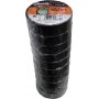 Pack de 10 unidades de cinta aislante negra 25mm x 25m Miarco Brico