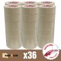 Cinta krepp 48mmx45m caja de 36 unidades Movacen