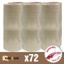 Cinta krepp 24mmx45m caja de 72 rollos Movacen