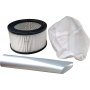 Filtro hepa aspirador BC1200D/BC800/ASC 20 + Cubre filtro + Tubo plano Stayer