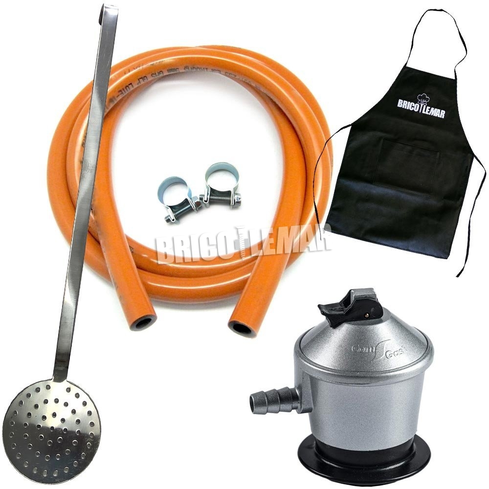 ▷ Comprar Kit paellero 40cm Garcima + paellera 42cm + soporte reforza