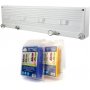 Tendedero automático TZ-S-4 de 4 cuerdas + 40 pinzas monoblock Cuncial