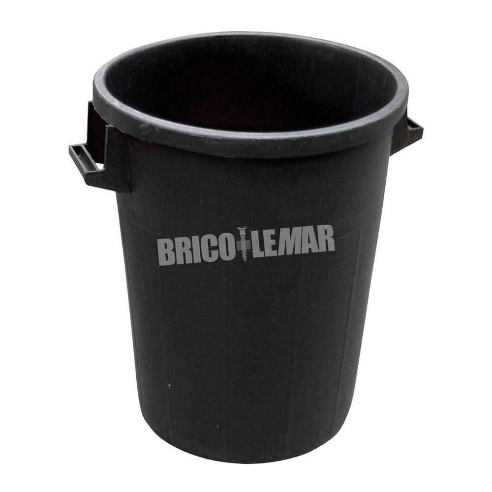 ▷ Comprar Cubo basura negro 100 litros 53x63cm CN100 Maiol