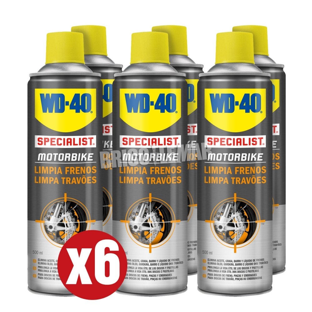 ▷ Comprar frenos de moto Motorbike WD40 caja de Bric...
