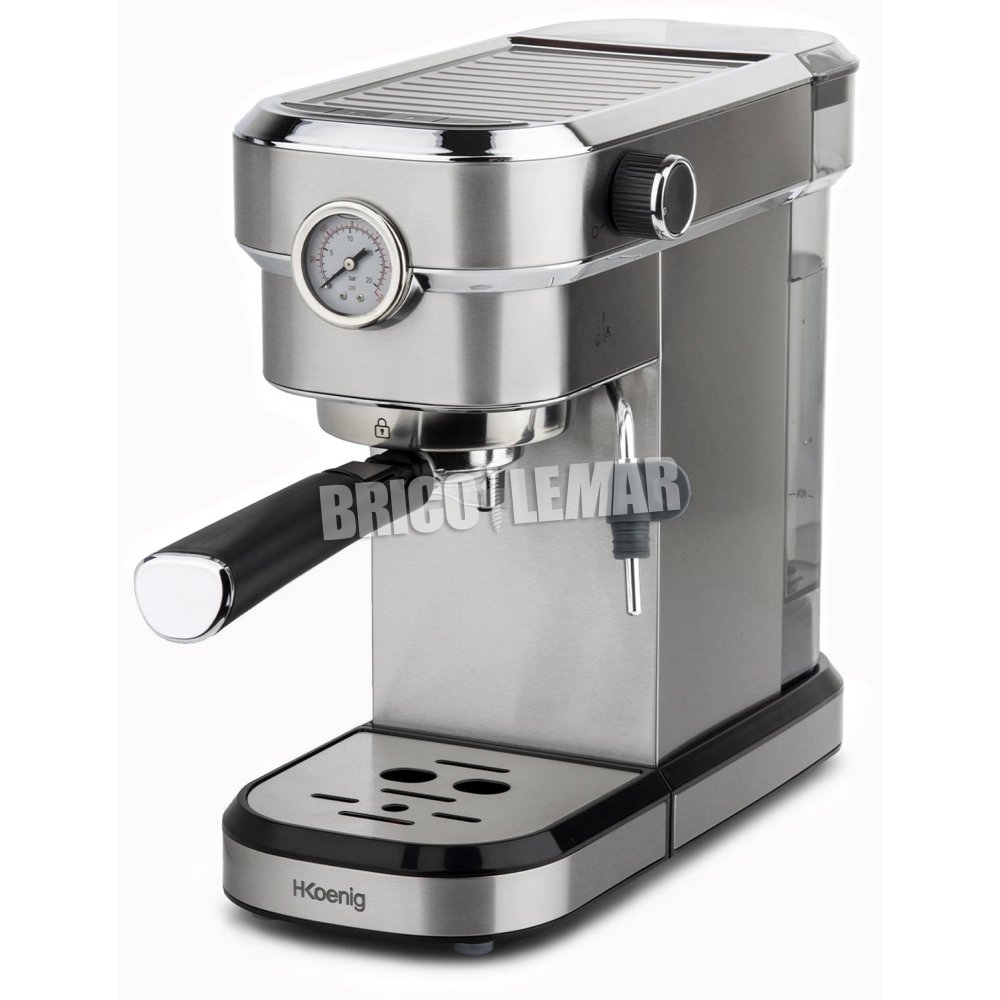 Residuos Enfatizar objetivo ▷ Comprar Cafetera Espresso 1350W 15 Bares 1.1L HKoenig EXP820 | Bric...
