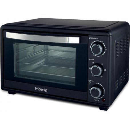 Horno eléctrico de sobremesa 1500W 25L 4 modos de cocción H.Koenig FO25