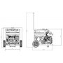 Generador eléctrico Mulhacén Sol 7000W 230V arranque manual-eléctrico-automático NA