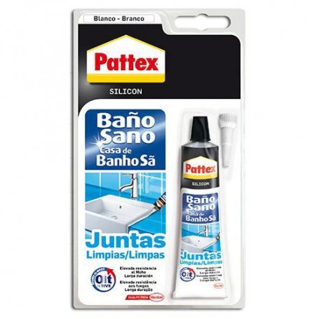 Pattex silicona blanca para baño tubo 40ml Henkel