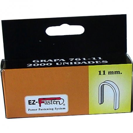 Grapa para cable modelo 761 largo 11mm Ø4,5mm caja 2000 unidades Cofer