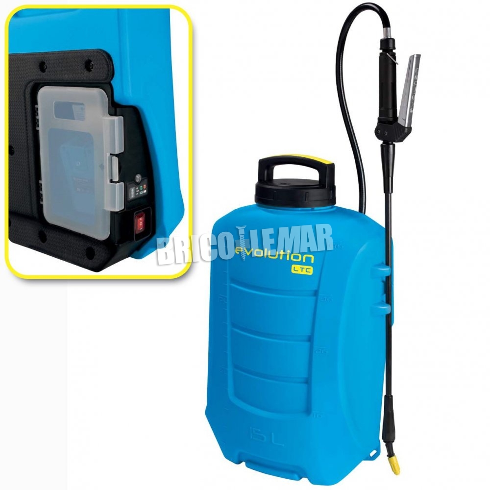 Mochila pulverizadora electrica EVOLUTION 10 LT a bateria MATABI